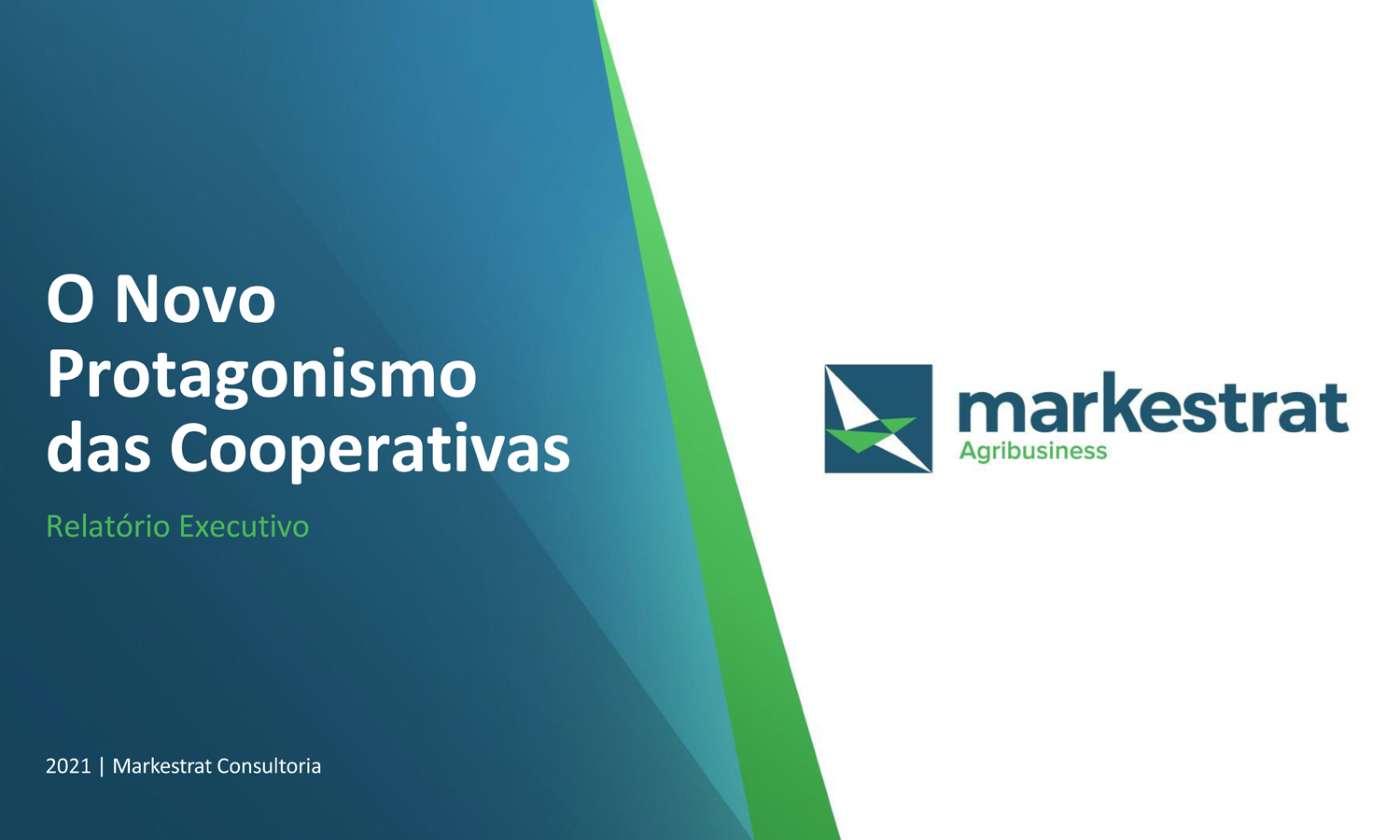 O Novo Protagonismo das Cooperativas