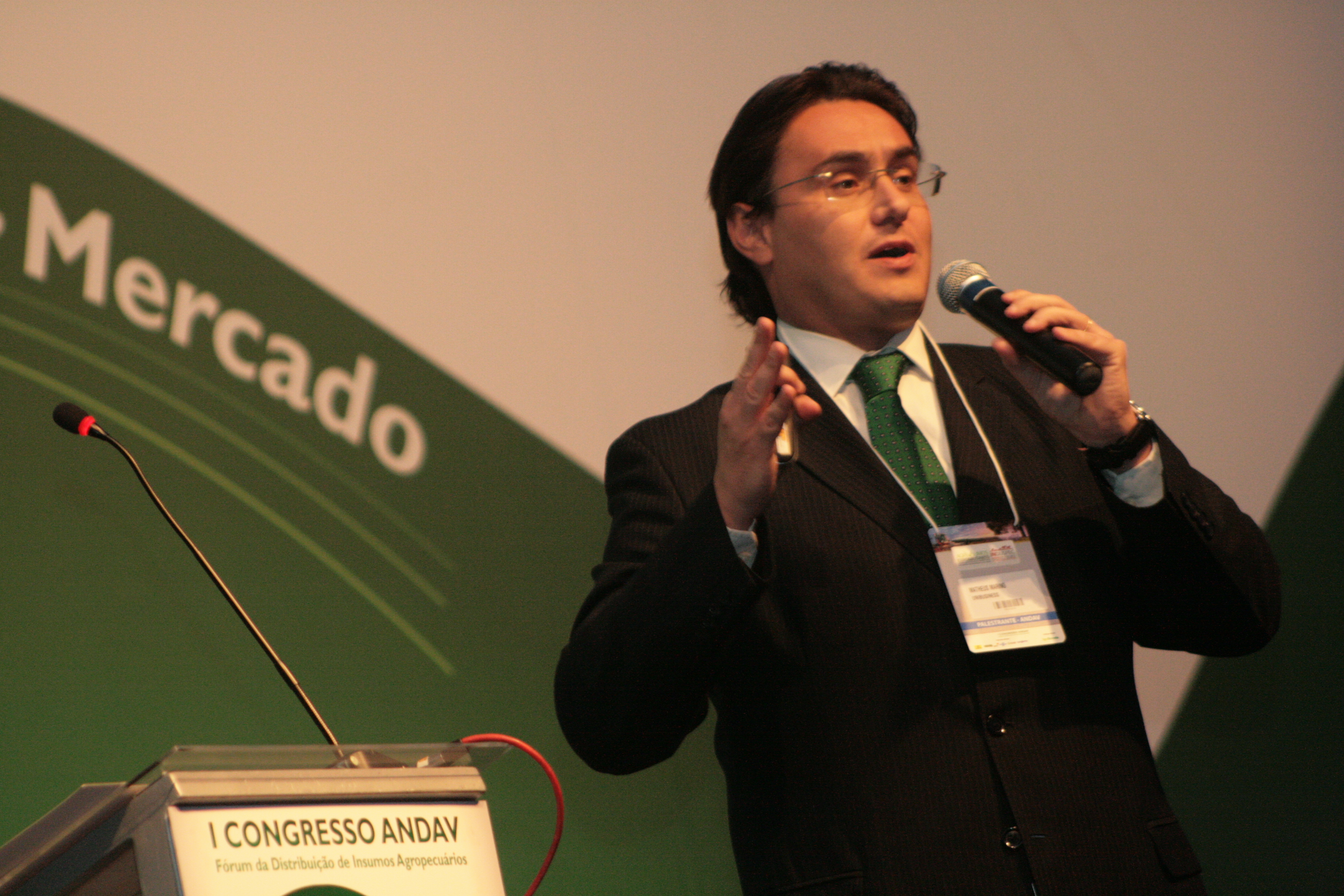 Palestra de Matheus Marino no Congresso ANDAV